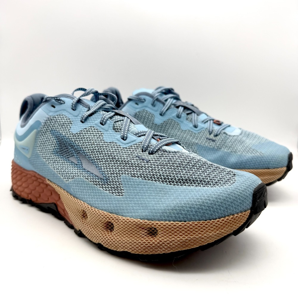 Altra Aloa Timp 4 Trail Running Shoes Mens US 12 UK 11 EU 46.5 Blue Mesh 547J444